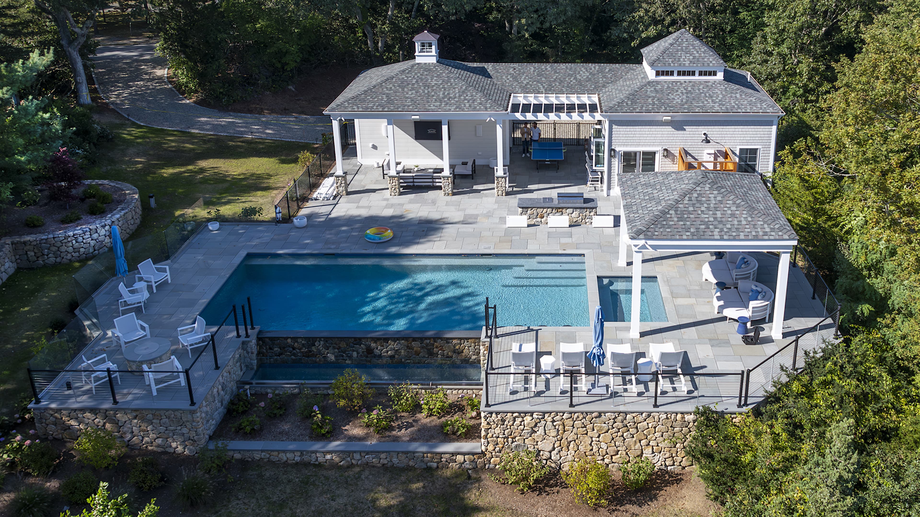 Cotuit Bay pool house - 6